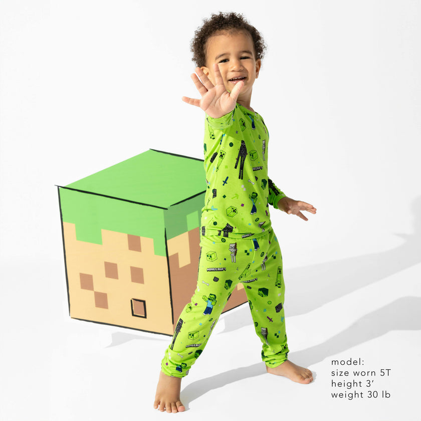 Minecraft Mob Squad Kids Pajamas