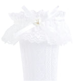 Heart Lace Ribbon Socks
