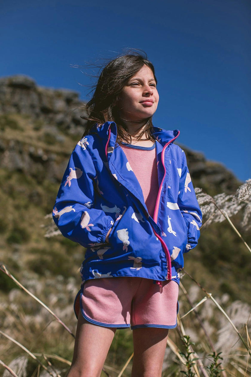 COTTON WAFFLE PALO ROSA - RETRO JUMPER
