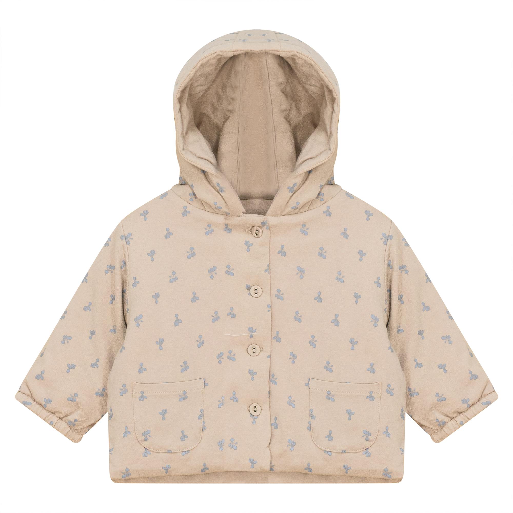 Raddish Printed Jacket Blue/Biscuit
