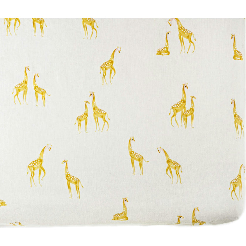 Follow Me Organic Cotton Crib Sheet