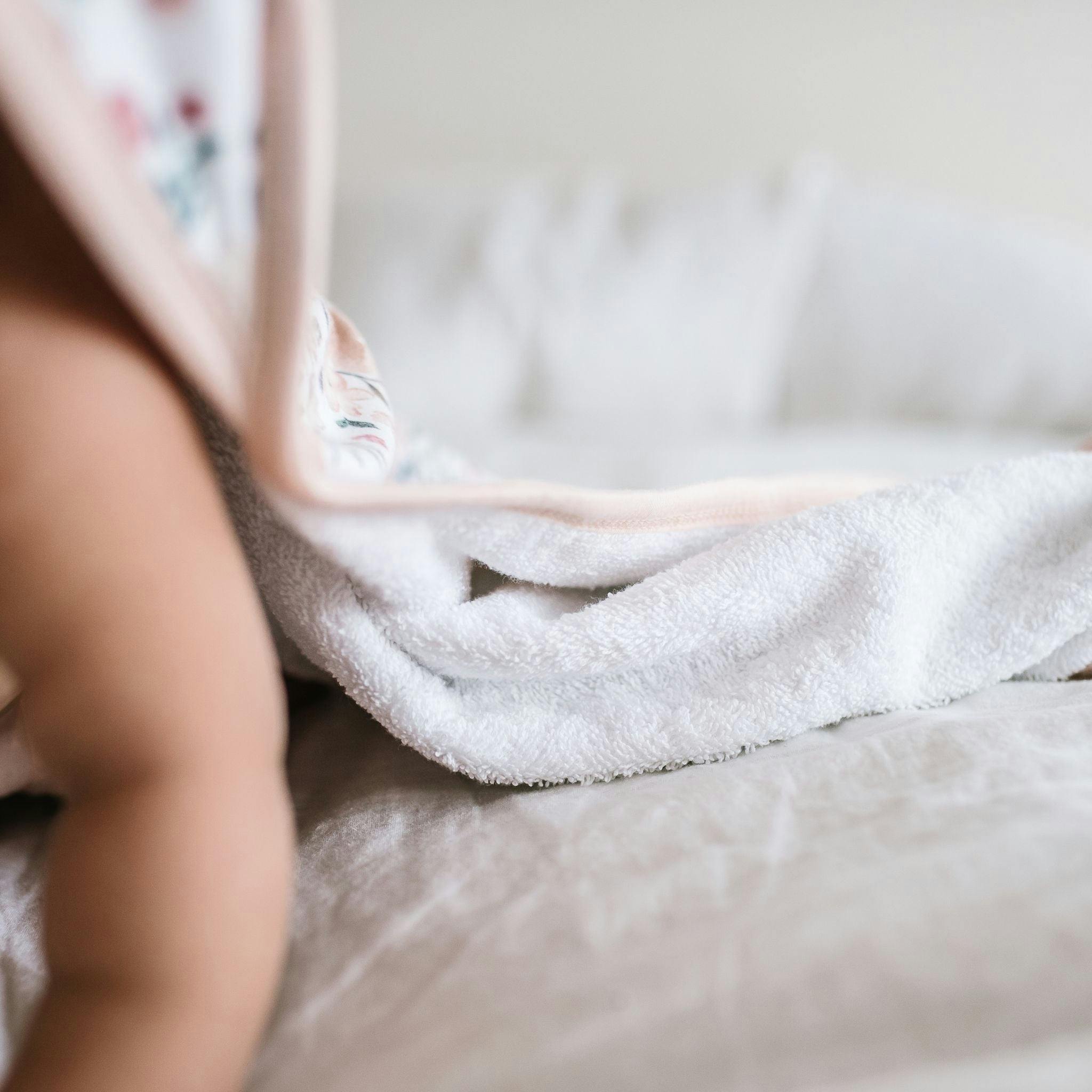 Premium Baby Knit Hooded Towel - Autumn