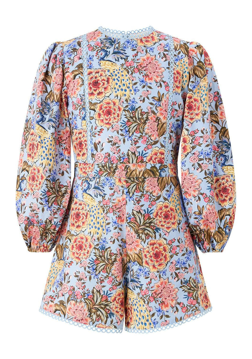 Iliana Sleeve Cotton Romper