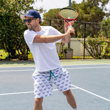 Men's Tennis Navy Sleep Shorts