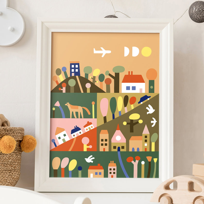 Paint By Numbers - Outside The City