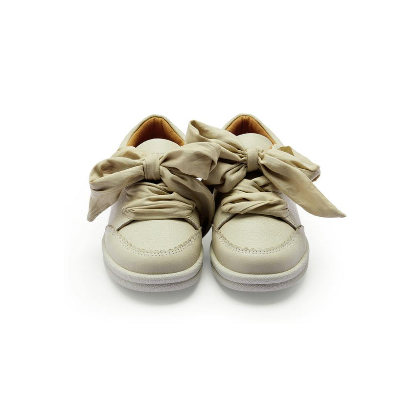 Lexley Sneakers | Cream Leather