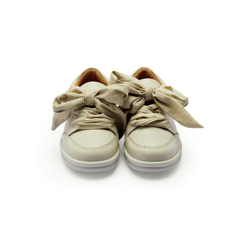 Lexley Sneakers | Cream Leather
