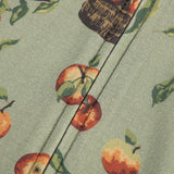 Apple Orchard Organic Cotton Zipper Pajama