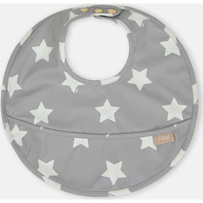 Stars Print Waterproof Pocket Bib