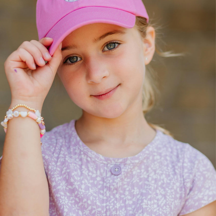 Soccer Bow Baseball Hat (Youth)
