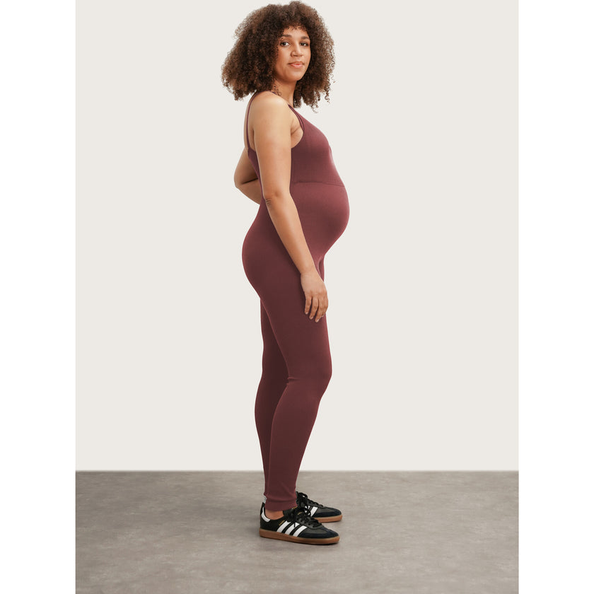 The Jordan Nursing Jumpsuit, Red