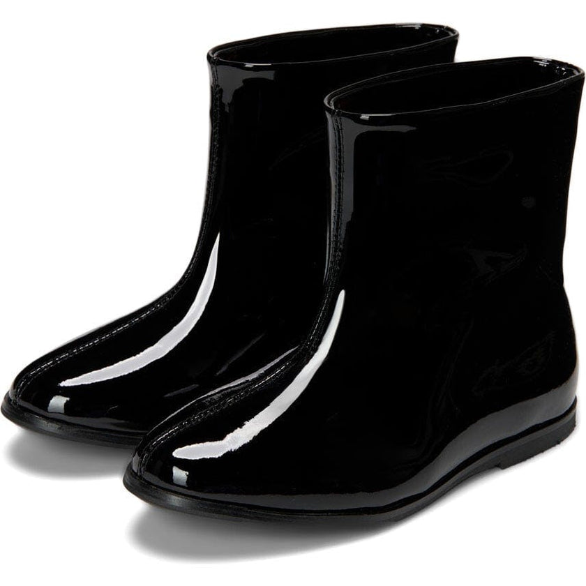 Lila Patent Leather Straight Boots