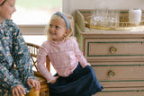 Evelyn Turtleneck in Samantha Tartan Bubblegum