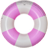 Mini Tube Pool Ring: Zest Magenta Stripe