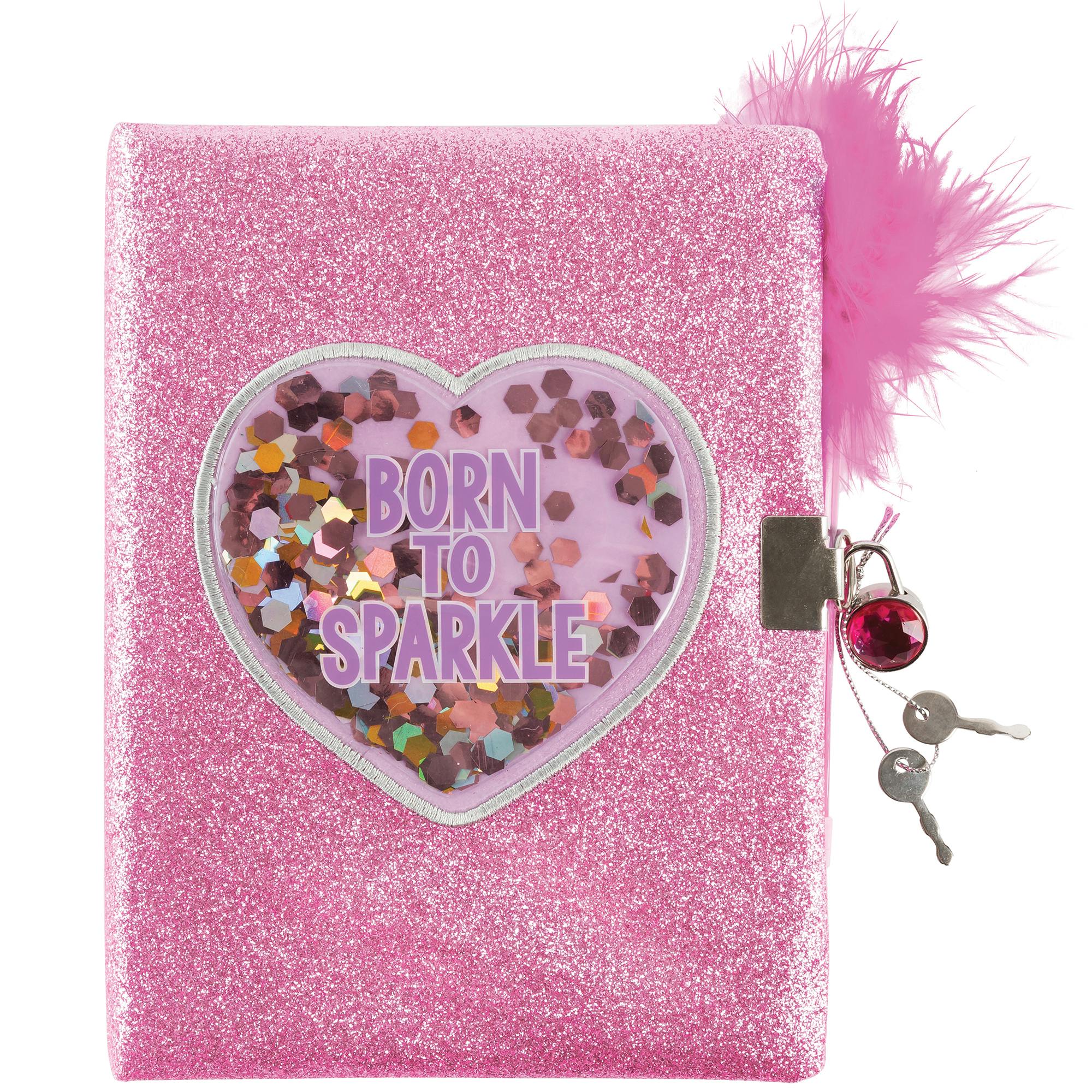 G&G: Locking Journal Set - Born To Sparkle Glitter