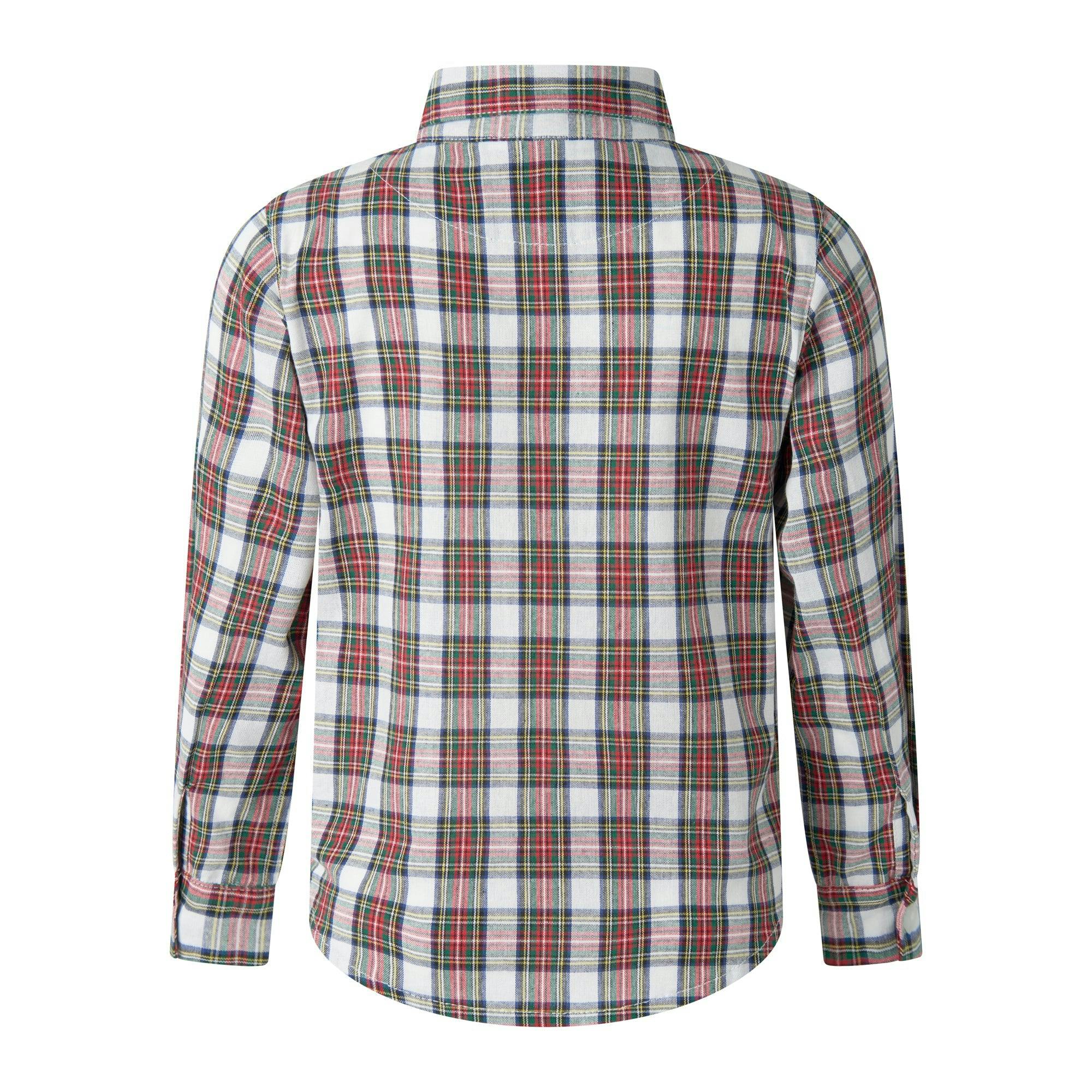 Ivory Tartan Shirt