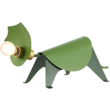 Gretchen 7.5" Modern Industrial Iron Triceratops LED Kids' Lamp