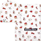 Sugar Cookies Bamboo Swaddle & Beanie Set