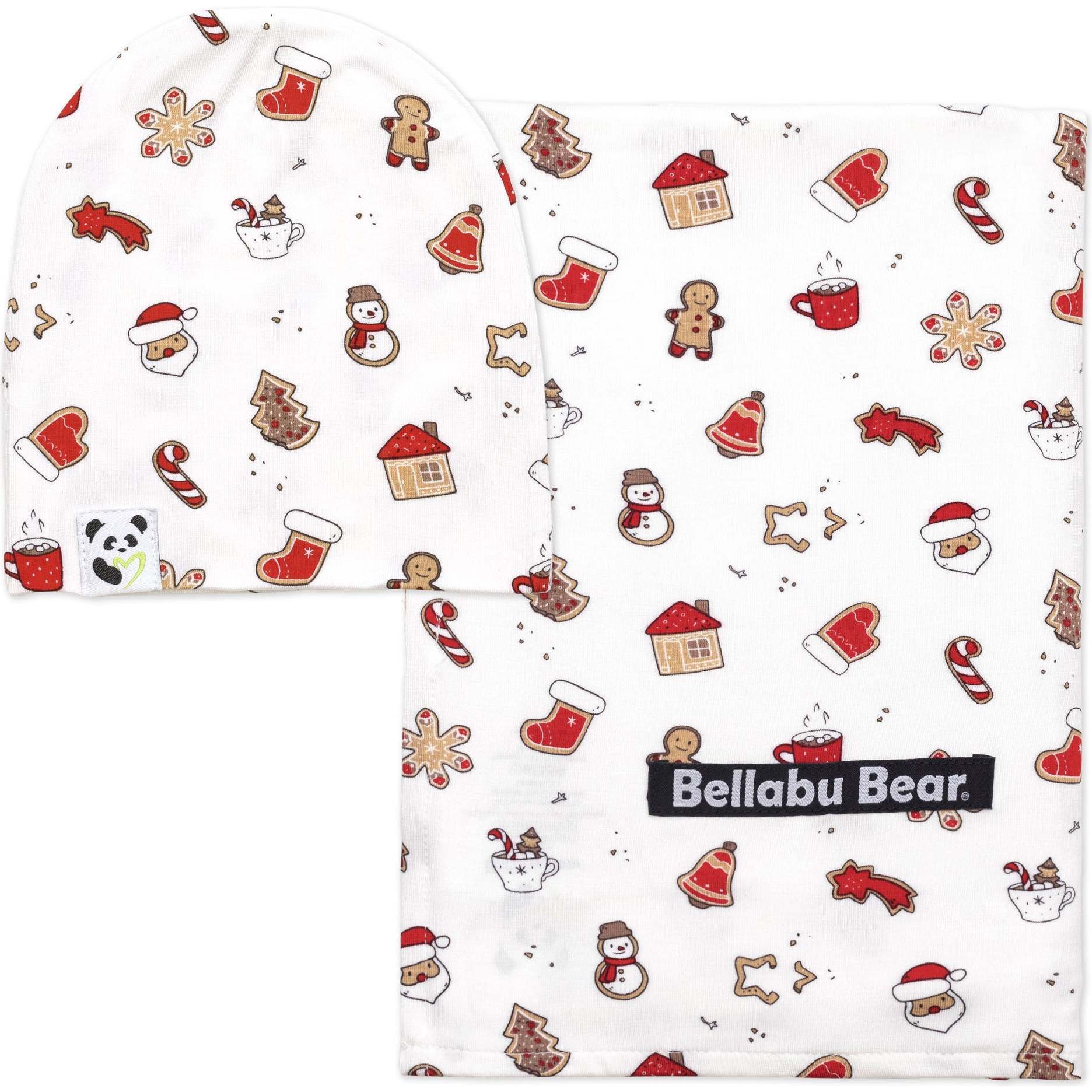 Sugar Cookies Bamboo Swaddle & Beanie Set