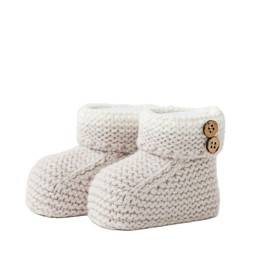 Cozy Button Booties