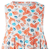 Coral Jersey Dress