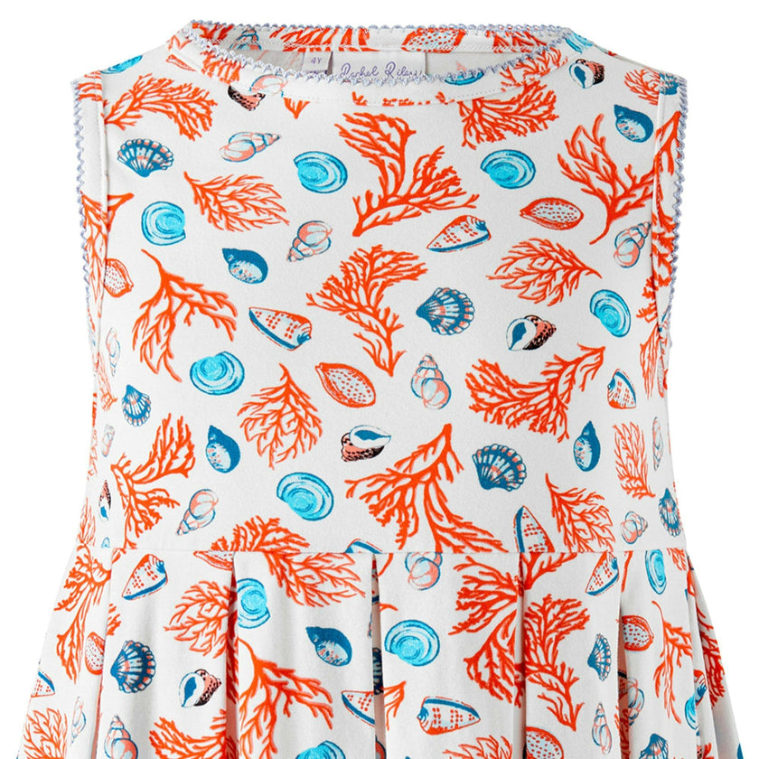 Coral Jersey Dress
