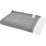 Herringbone Stain Resistant Indoor Outdoor Throw