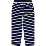 unisex navy stripe pant