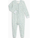 Peyton Zipper Sleeper - Arbor Floral / Powder + Shell