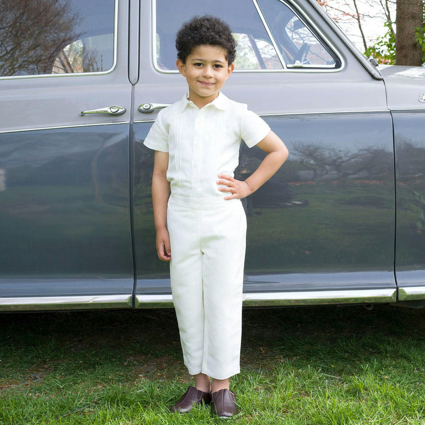 Linen Shirt and Trouser Set