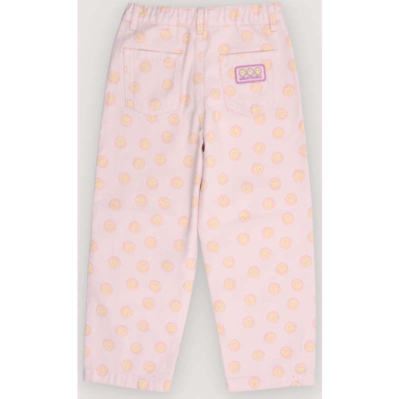 SmileyWorld® Denim Pant Smiley Print