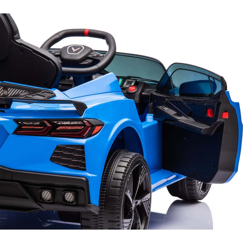 12V Chevrolet Corvette C8 1-Seater Kids Ride-On Car