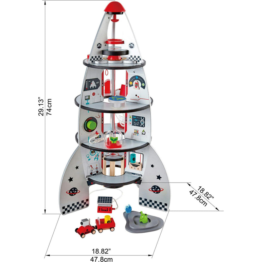 Four-Stage Rocket Ship Playset W/ Accessories