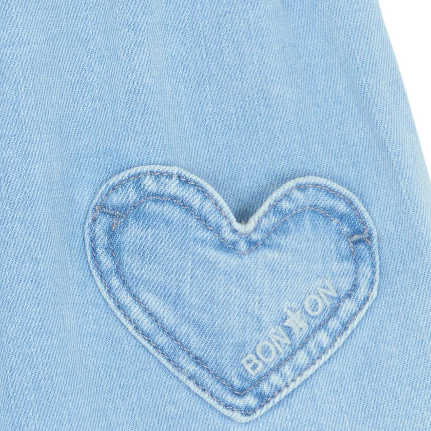 BONTON Douchka Skirt - Denim Blanchi