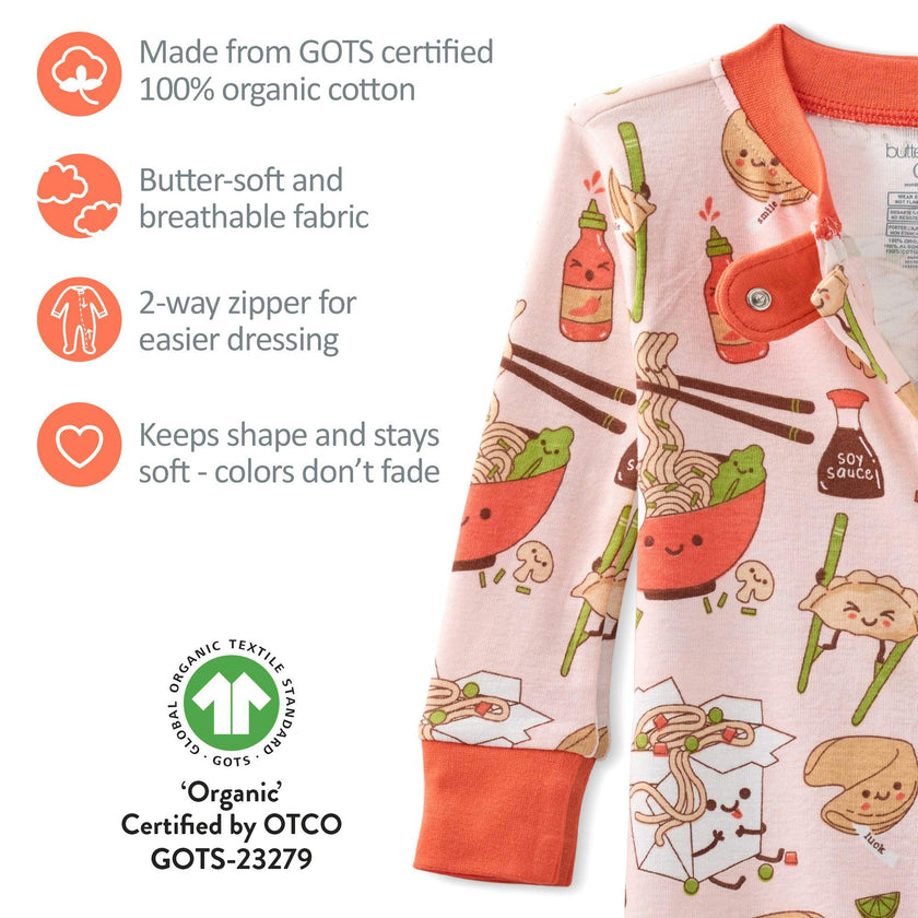 CRUZ Snug Fit Footed Sleeper