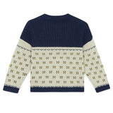 BONTON Pekin Cardigan - Sailor Blue