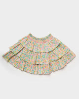 Melissa Skirt - Emma Floral Mint print