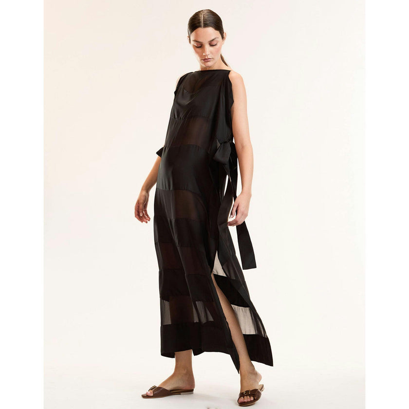 Windswept Dress, Black