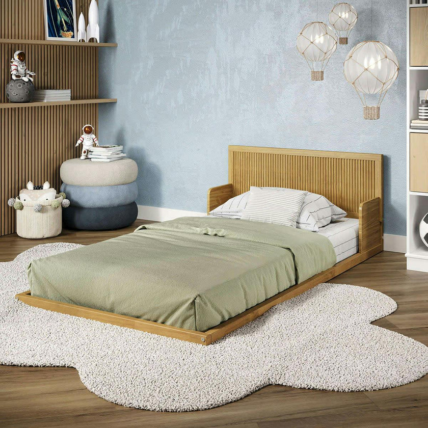 P'Kolino Reeded Wood Floor Twin Bed