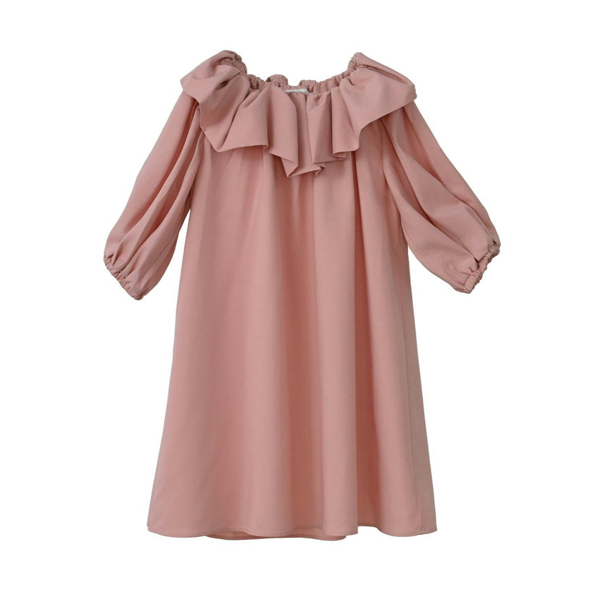 Sara dress (ash pink)