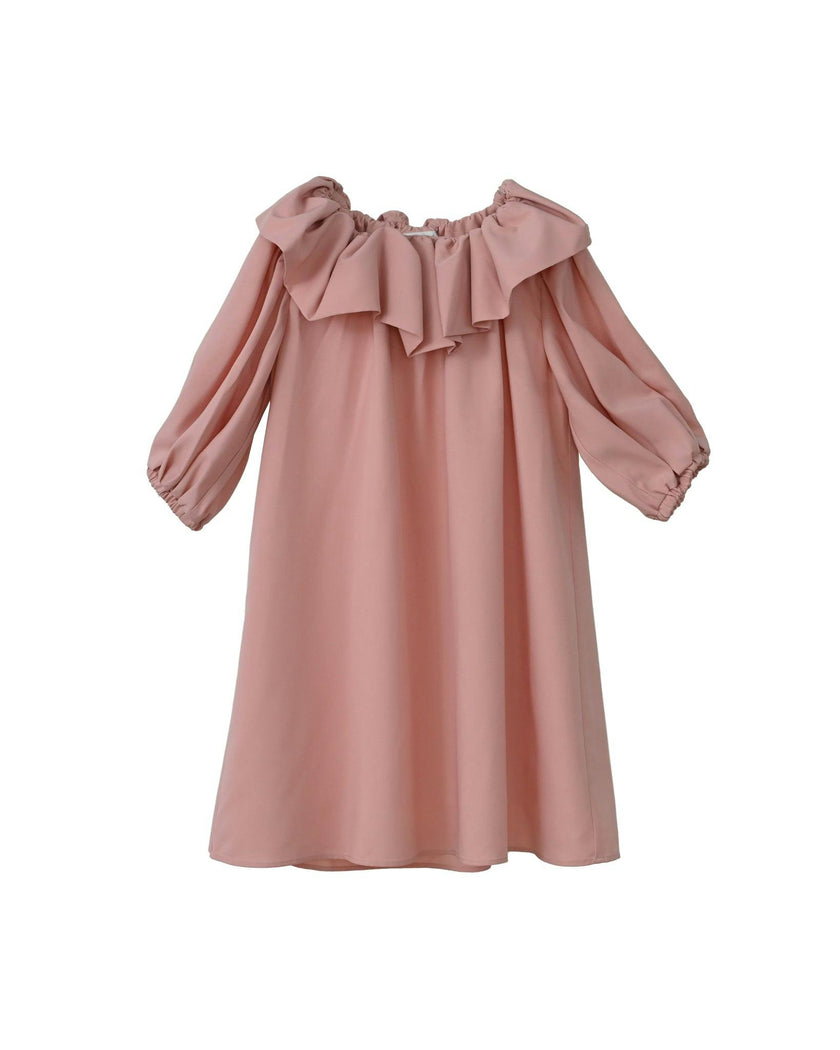 Sara dress (ash pink)