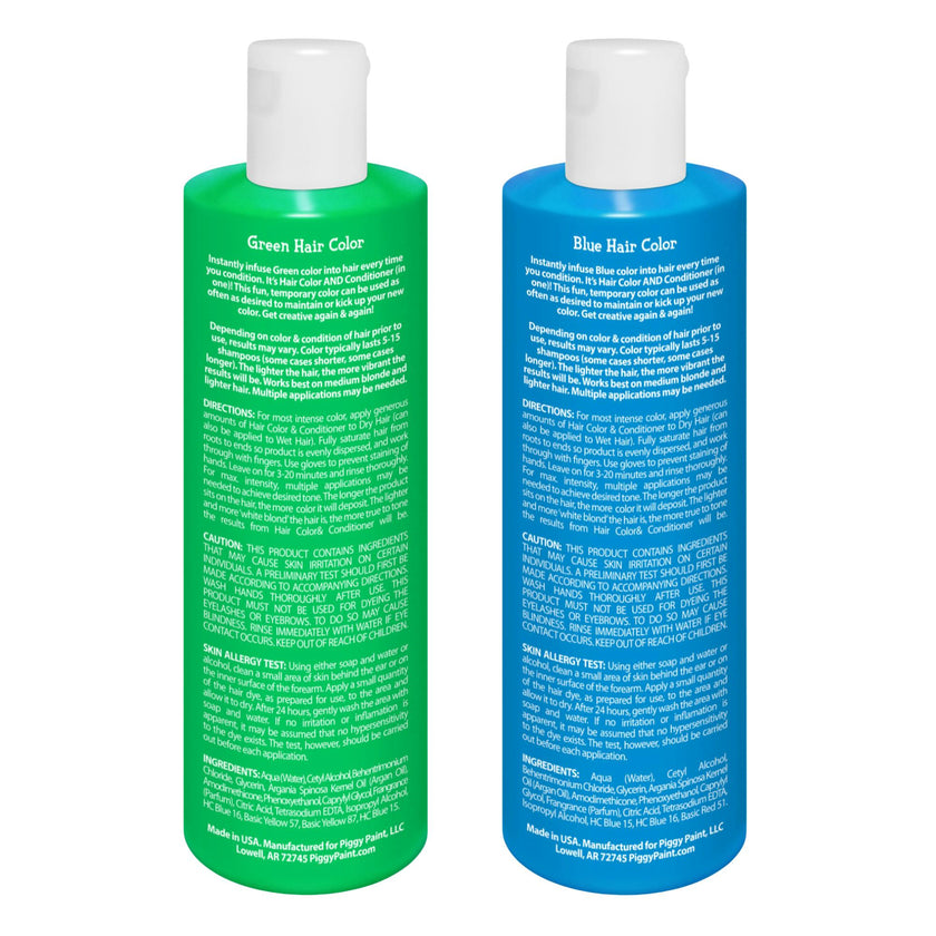 Blue & Green Dream Hair Color 2-pack