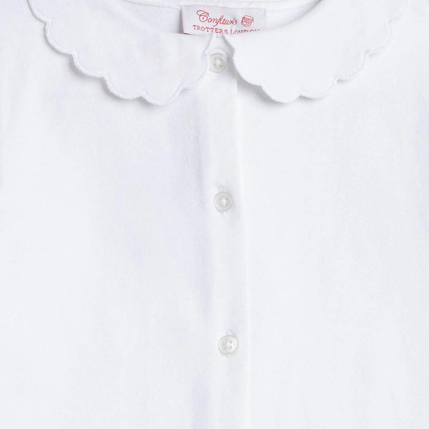 Petal Jersey Blouse