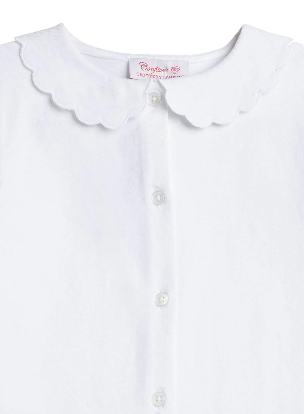 Petal Jersey Blouse