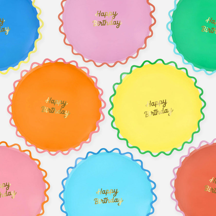 Wiggle Edge Dinner Plates