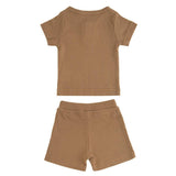 Brown Modal Pocket Outfit