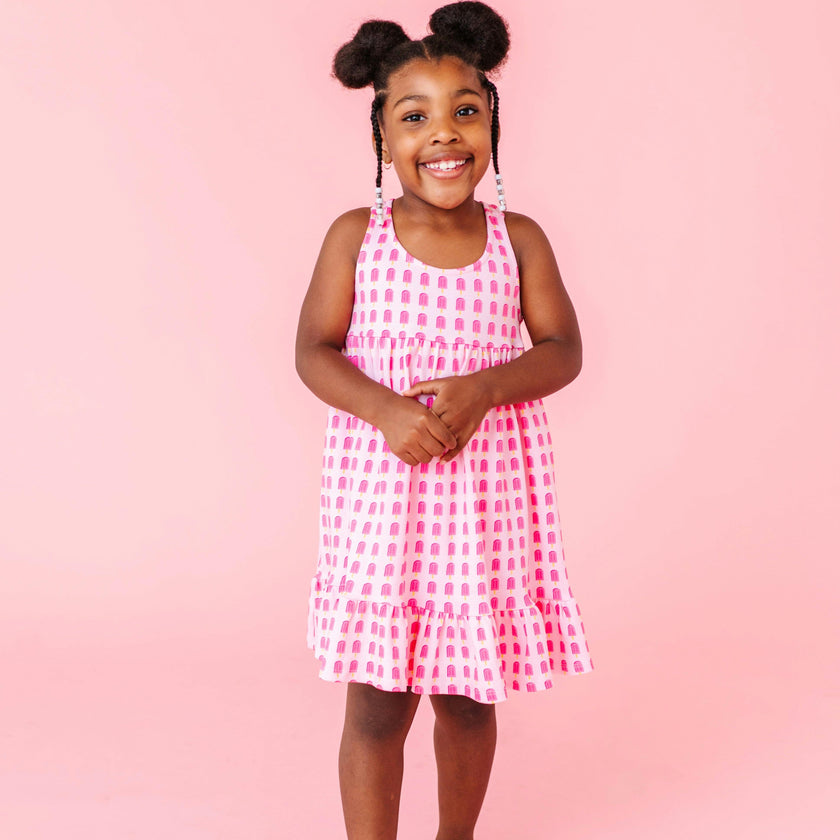 Pink Popsicle Racerback Dress