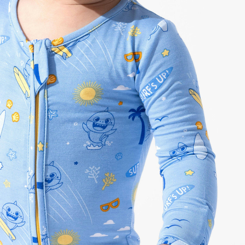 Baby Surf Bamboo Convertible Footie
