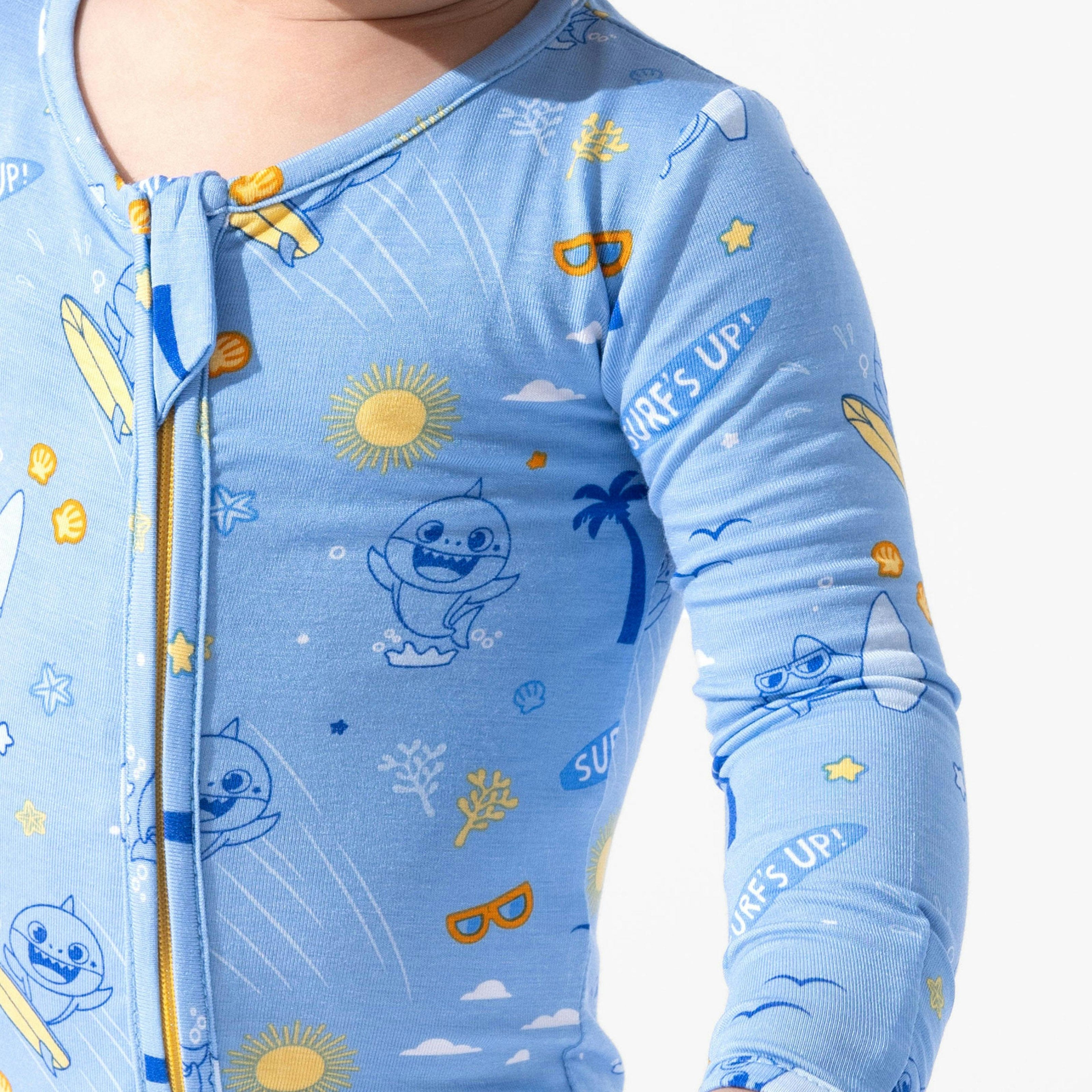 Baby Surf Bamboo Convertible Footie