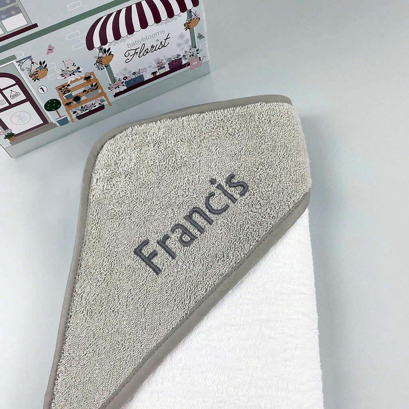 Personalized Baby Hooded Towel